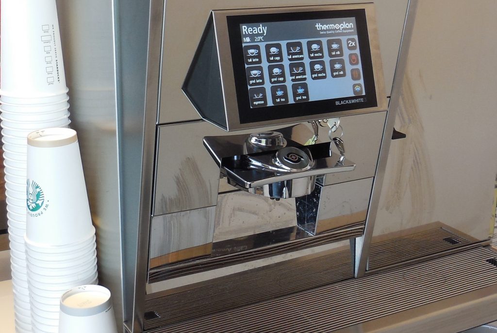 Super Automatic Espresso Machine Control Panel