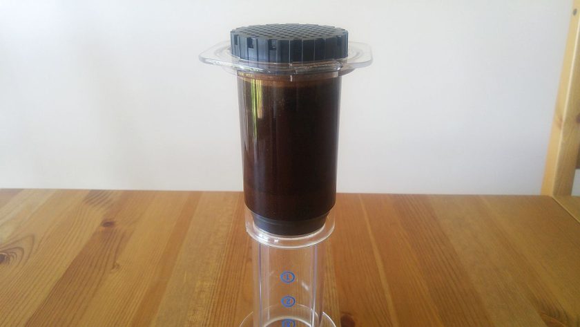 immersion phase slurry inverted aeropress