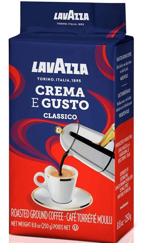 lavazza crema e gusto classico ground brick