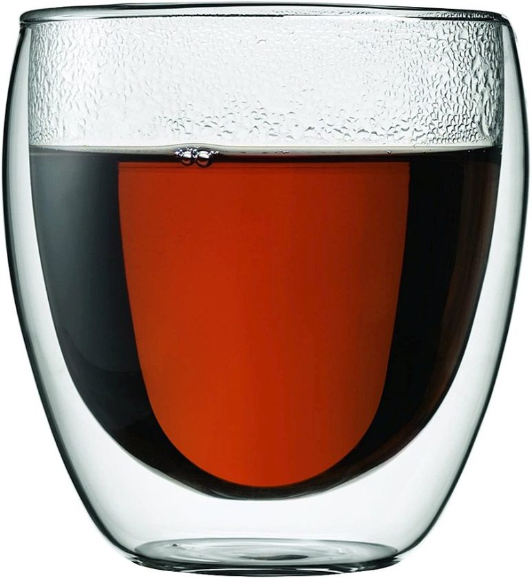 bodum pavina double wall insulated glasses 8 ounces