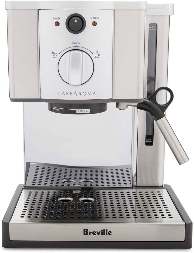 breville cafe roma espresso machine