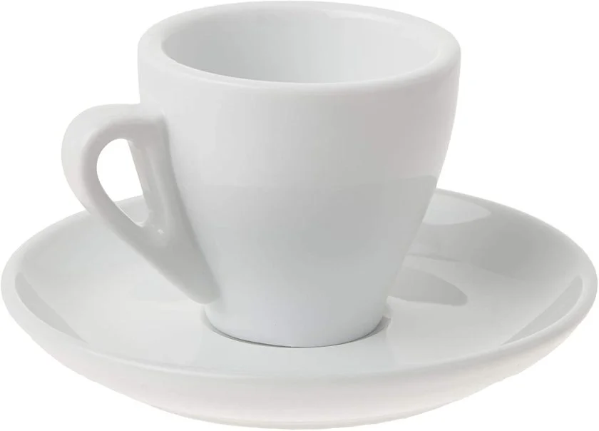 White Asti Espresso Cups , Made in Italy! - Espresso Machine Experts