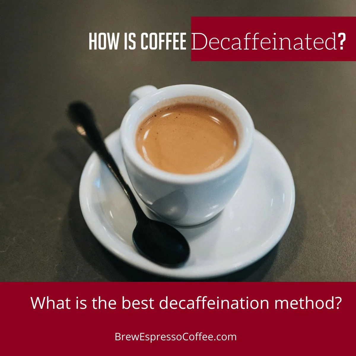 how is coffee decaffeinated