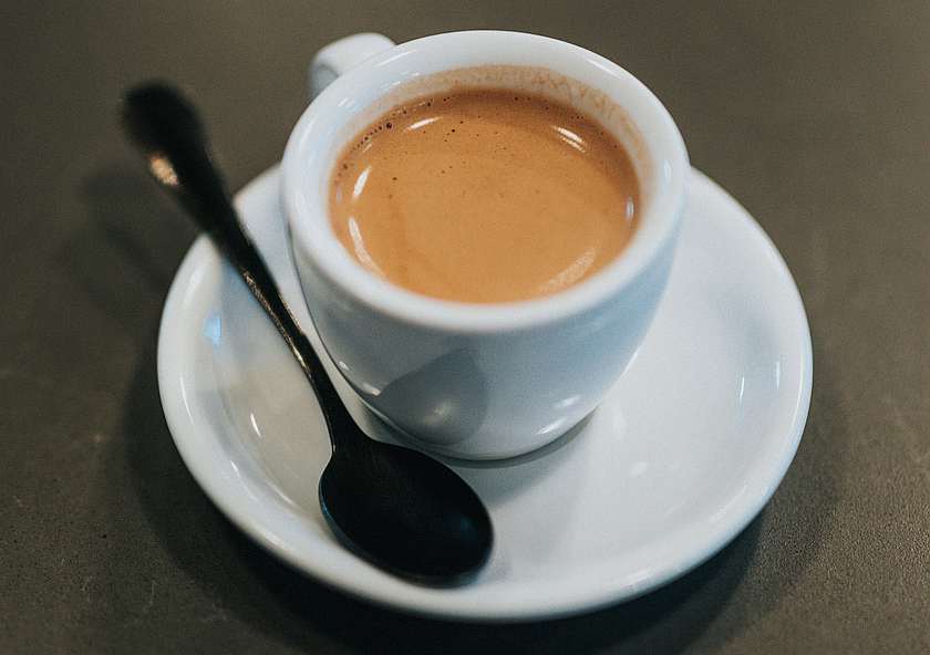 Caffeine in Barista Prima espresso may be less than what you expect