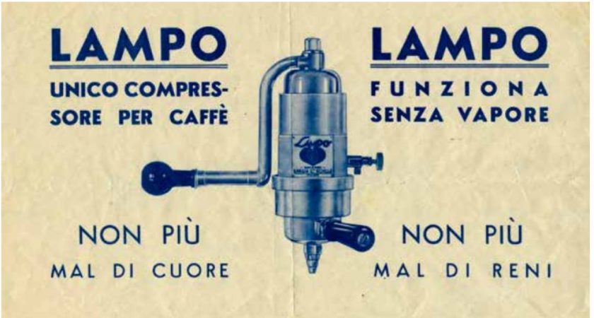 tap driven piston espresso machine
