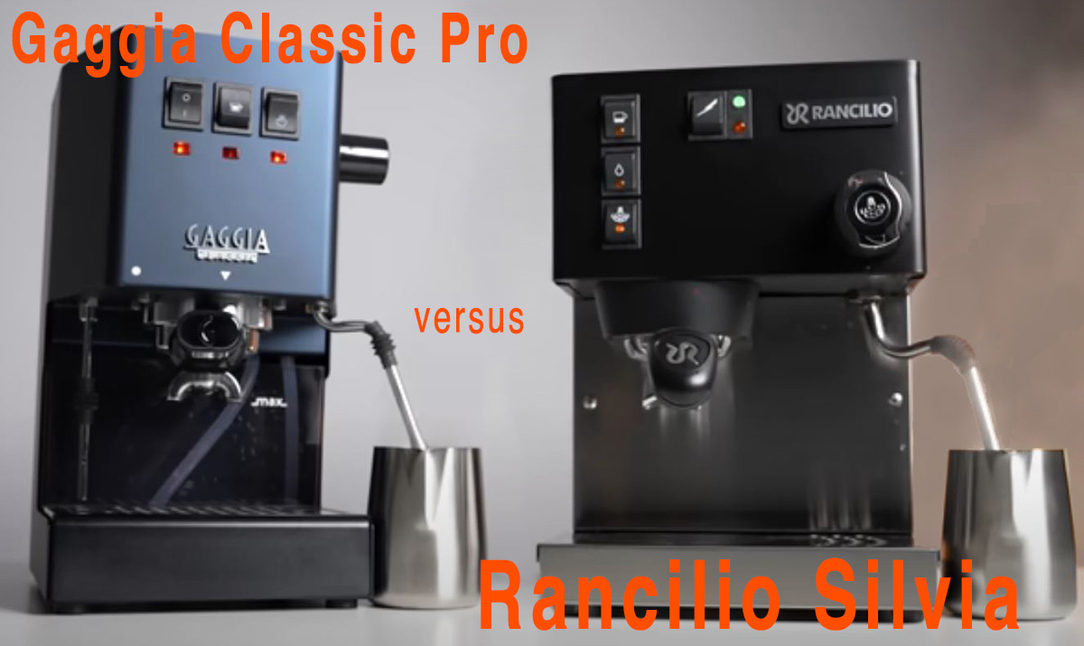 Rancilio Silvia vs Gaggia Classic Pro – A Classic Review Comparison