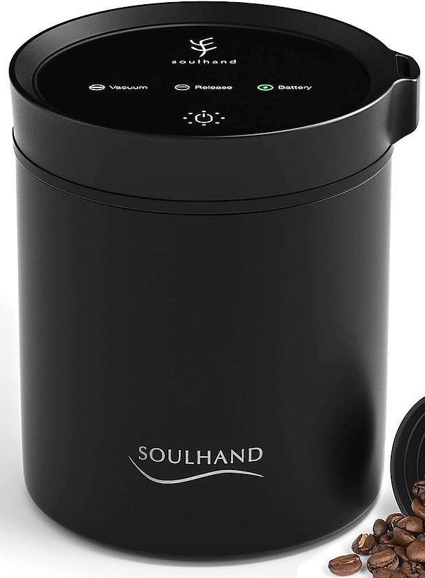 soulhand vacuum coffee canister
