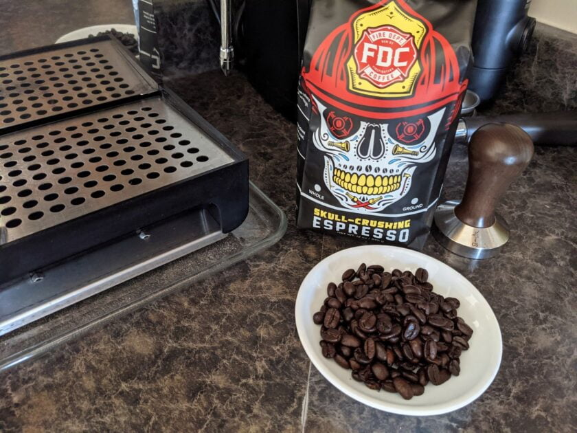 coffee beans for espresso fire department coffee