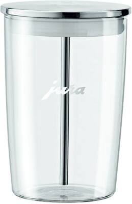 jura glass milk container