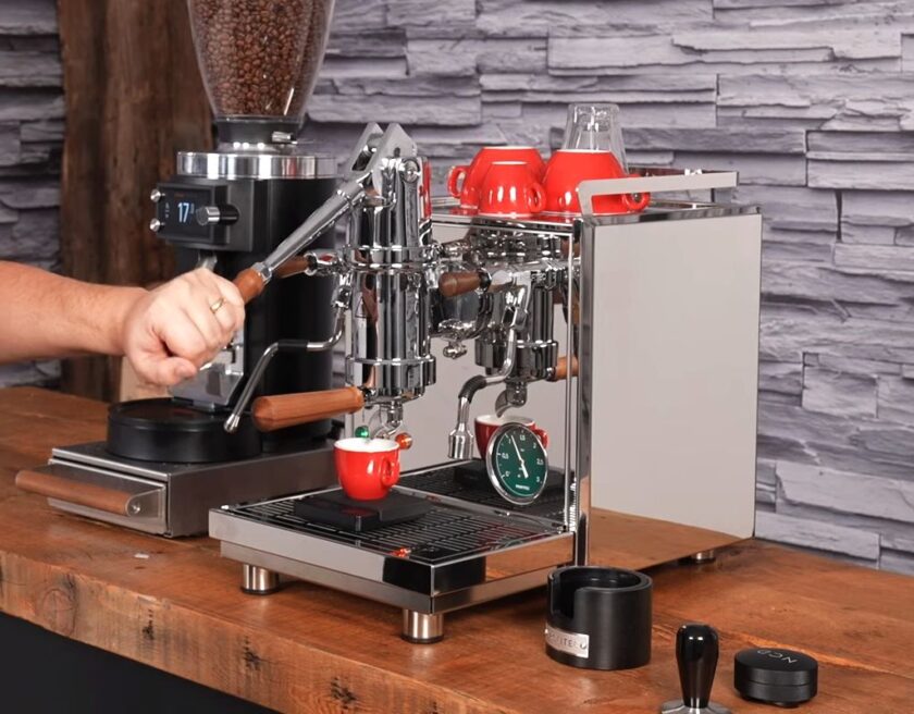Profitec spring piston lever espresso machine